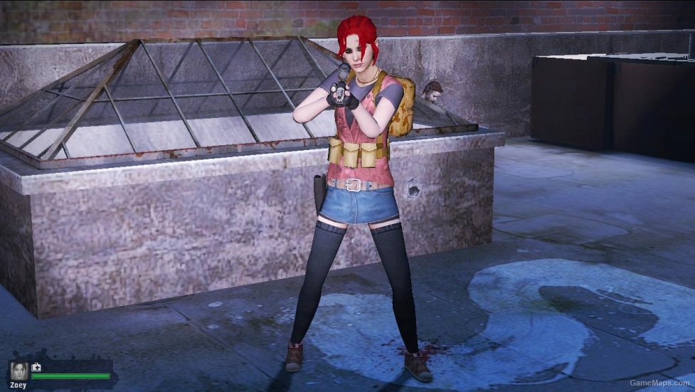 L4D1-Zoey Red Hair- Made in Heaven (with Gear)