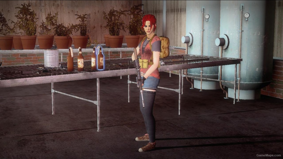 L4D1-Zoey Red Hair- Made in Heaven (with Gear)