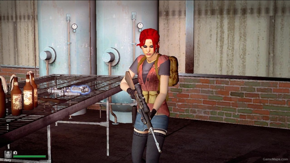 L4D1-Zoey Red Hair- Made in Heaven (with Gear)