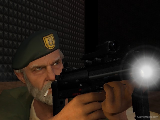 L4D1| MP7 Foregrip Down| Full Sights| Replaces SMG