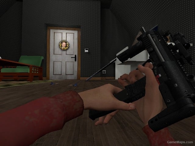 L4D1| MP7 Foregrip Down| Full Sights| Replaces SMG