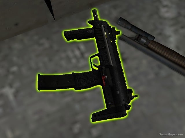 L4D1| MP7 Fore Grip Down| No reflex| Replaces SMG