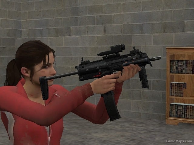 L4D1| Mp7 Stock Extended | Full Sights | Replaces SMG