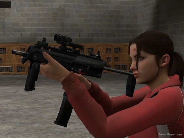 L4D1| Mp7 Stock Extended | Full Sights | Replaces SMG