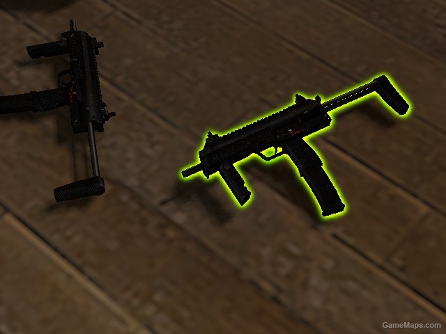 L4D1| Mp7 Stock Extended | No Reflex | Replaces SMG