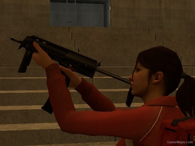L4D1| Mp7 Stock Extended |Flat Topped| Replaces SMG