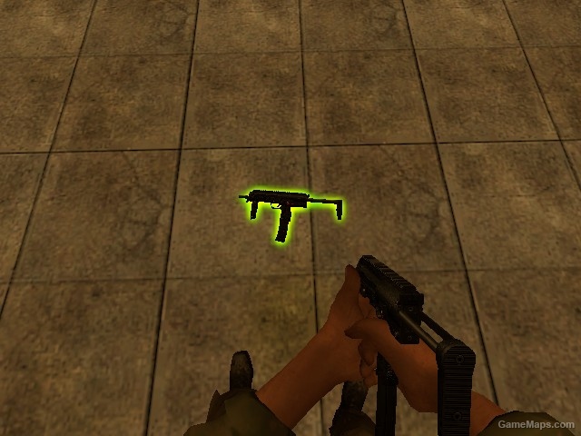 L4D1| Mp7 Stock Extended |Flat Topped| Replaces SMG