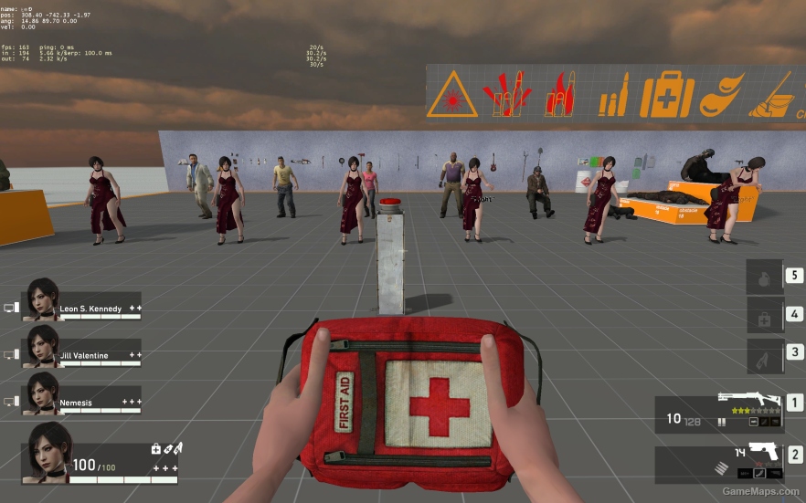 L4D1 Ada Wong (RE4 Long Dress)