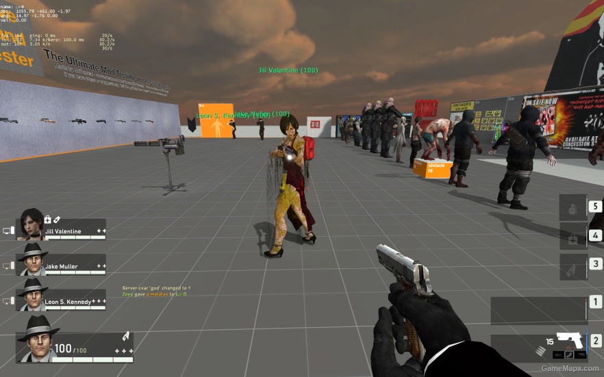 L4D1 Ada Wong (RE4 Long Dress)