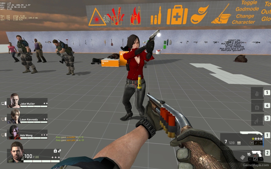 L4D1 Ada Wong (RE6) (Zoey)