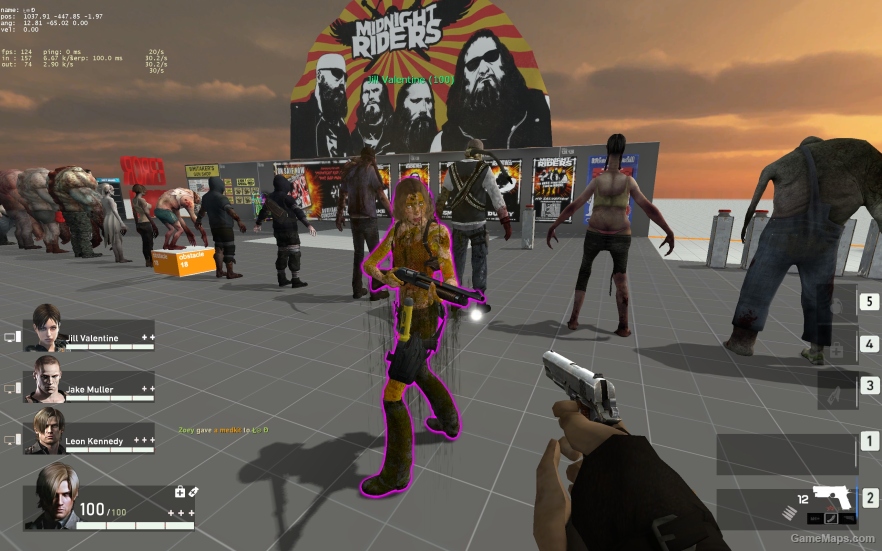 L4D1 Alice RE2 (V2) Zoey & Bill