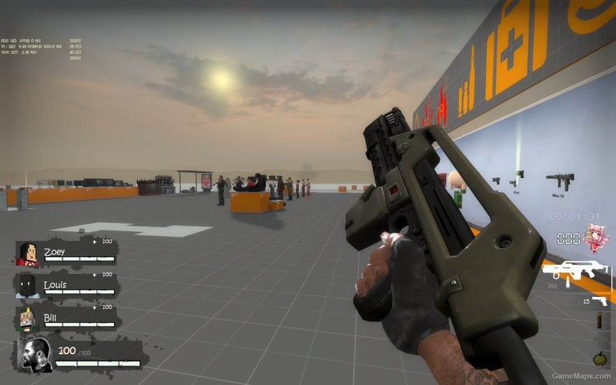 L4D1 Aliens M41A Pulse Rifle Online