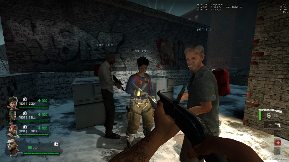 L4D1 B4B Sharice replaces Zoey & Louis