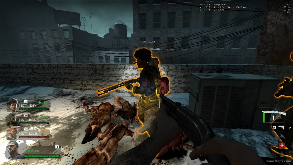 L4D1 B4B Sharice replaces Zoey & Louis
