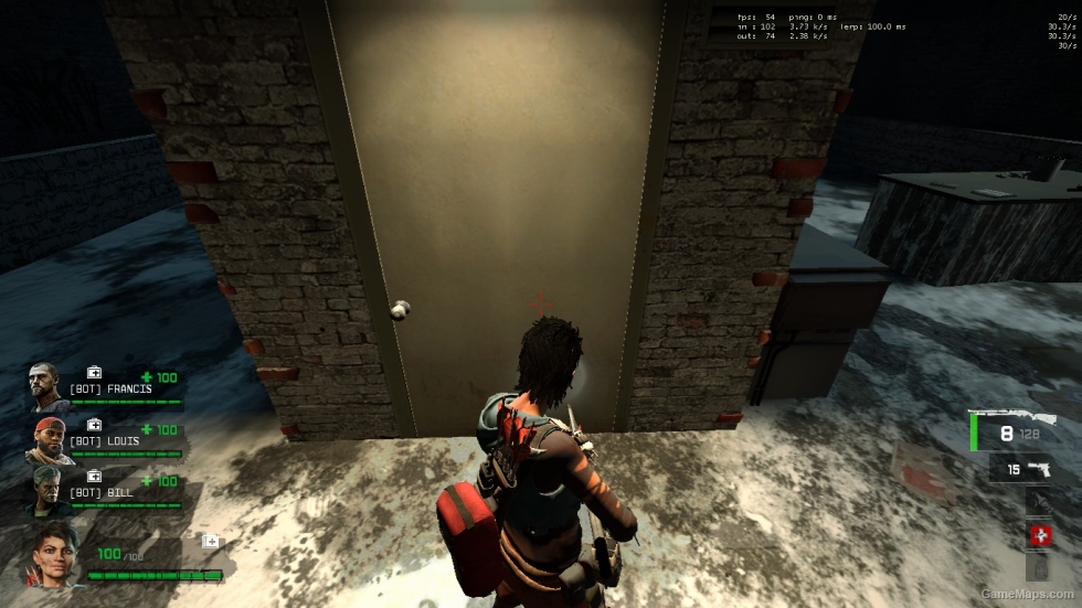 L4D1 B4B Tala replaces Zoey & Louis