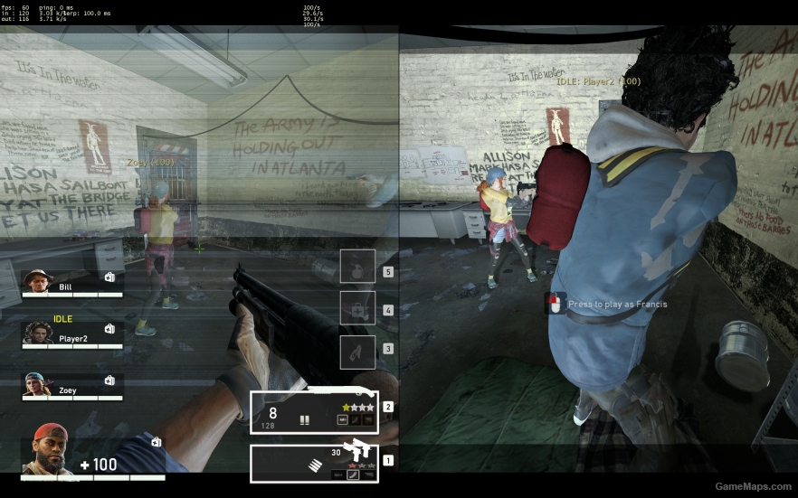L4D1 Back 4 Blood Alpha Hud Complete