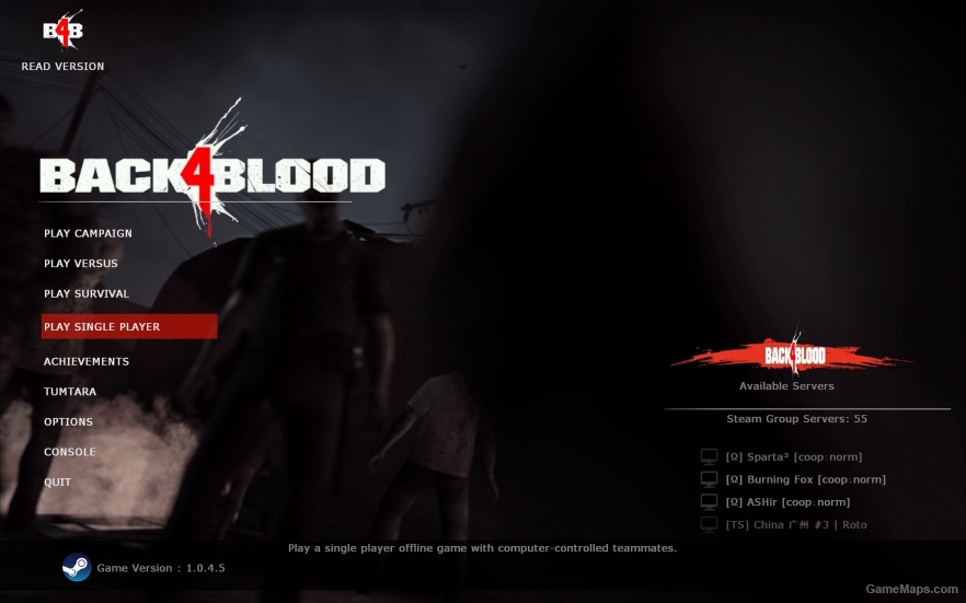L4D1 Back 4 Blood Beta Hud Complete