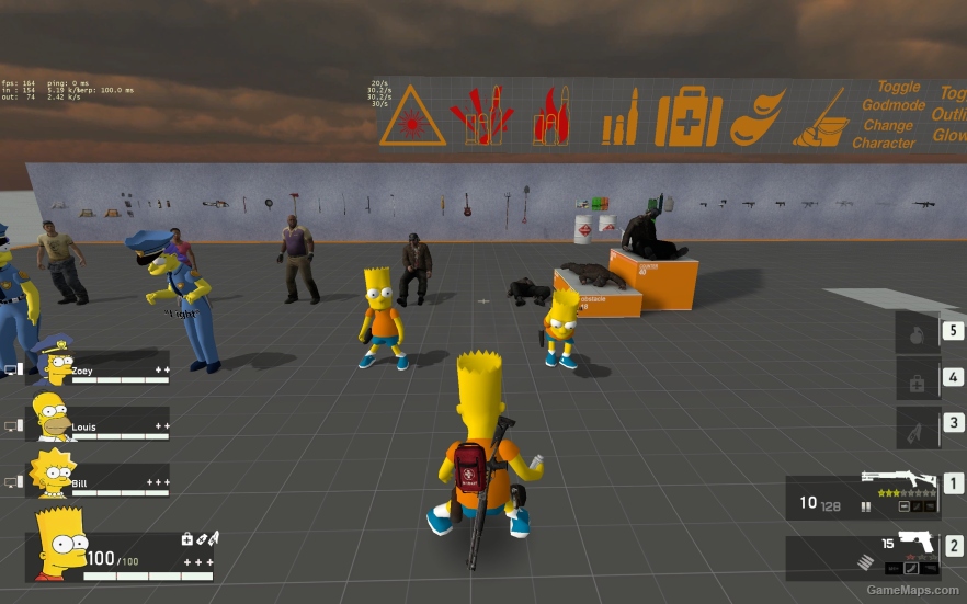 L4D1 Bart Simpson (Francis)