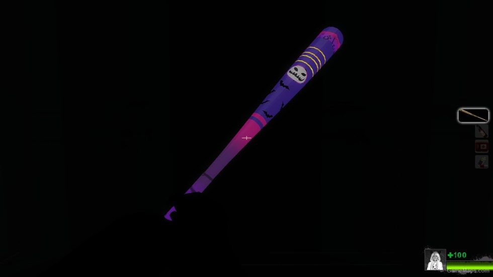 L4D1 Baseball Bat - Halloween ( Glowing )
