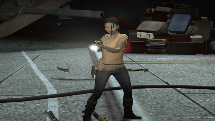 L4D1 E3-Style Rochelle replaces Zoey