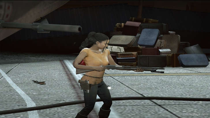 L4D1 E3-Style Rochelle replaces Zoey