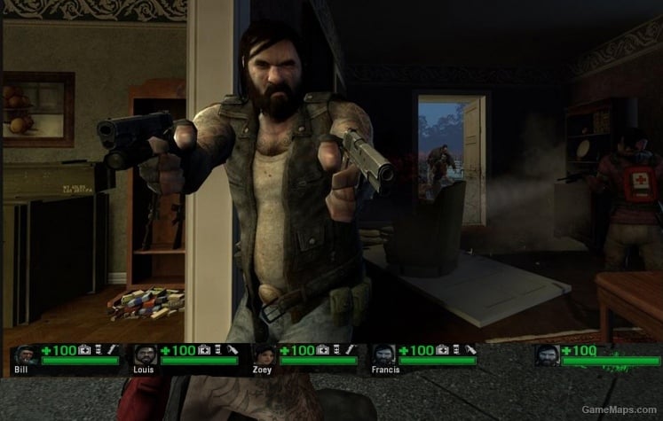 L4D1 Beta Survivor Portraits