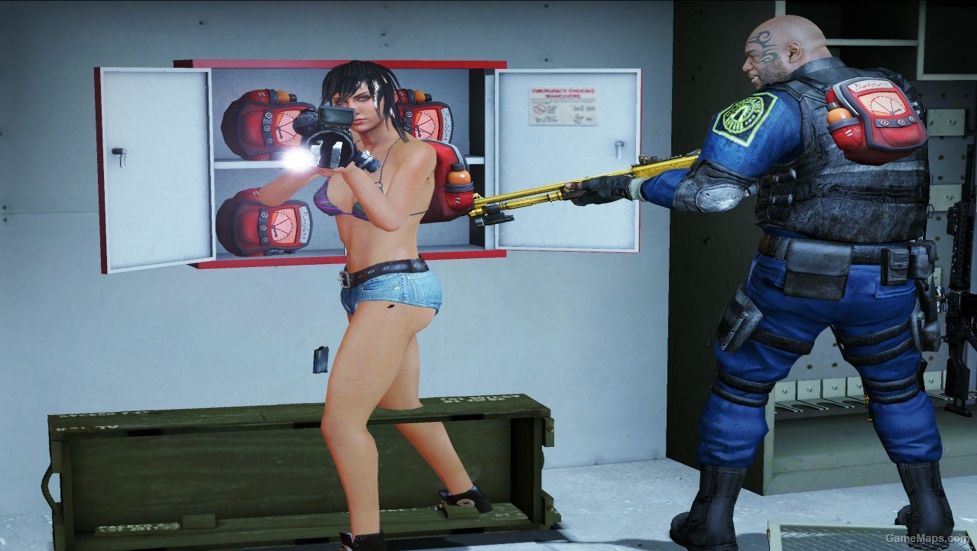 L4D1 Bikini Teen Angst Zoey (in shorts)