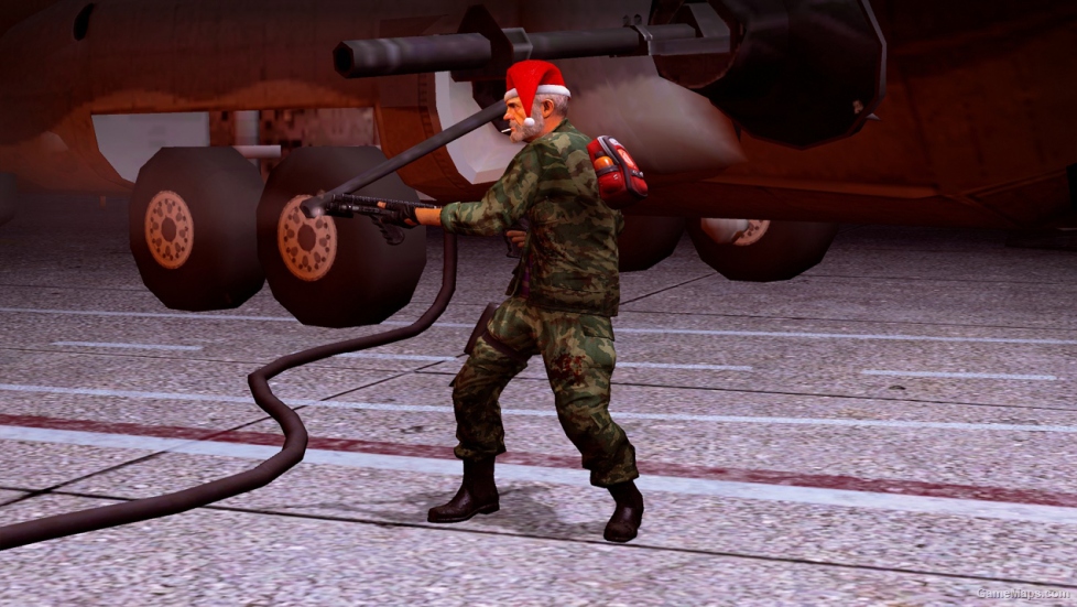 L4D1 Bill (Santa Hat)