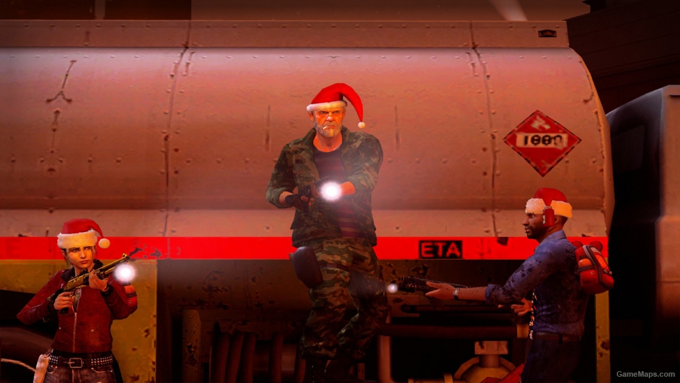 L4D1 Bill (Santa Hat)