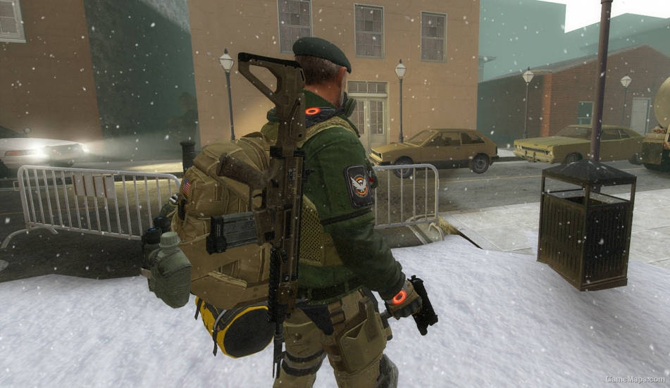 L4D1 Bill The Division (Masked+Beret)