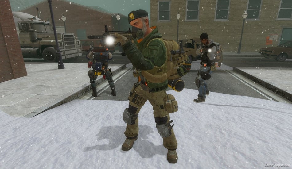 L4D1 Bill The Division (Masked+Beret)
