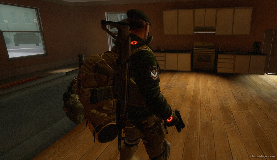 L4D1 Bill The Division (Masked+Beret)