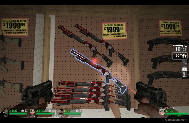 l4d1 bloodhound autoshotgun camo skin