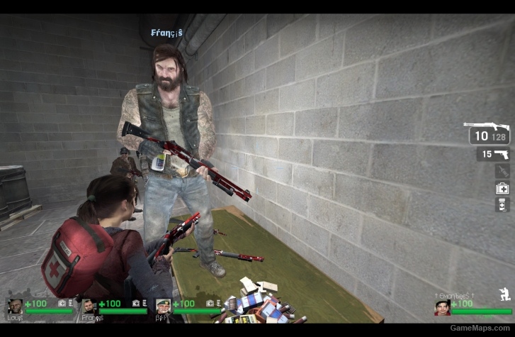 l4d1 bloodhound autoshotgun camo skin