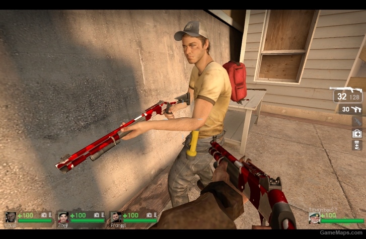 l4d1 bloodhound autoshotgun camo skin