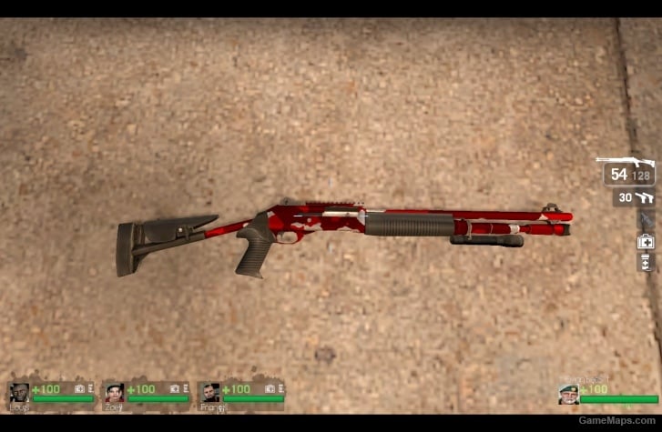 l4d1 bloodhound autoshotgun camo skin