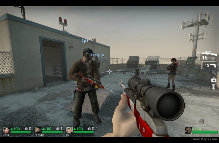 l4d1 bloodhound hunting rifle camo skin