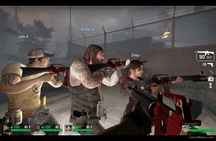 l4d1 bloodhound rifle camo skin
