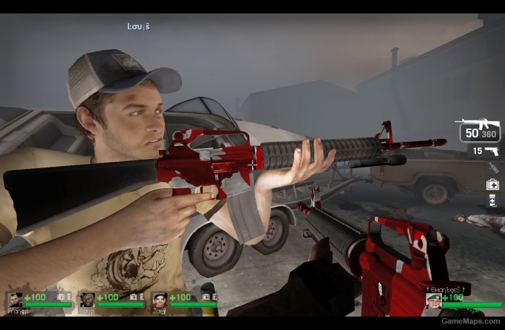 l4d1 bloodhound rifle camo skin
