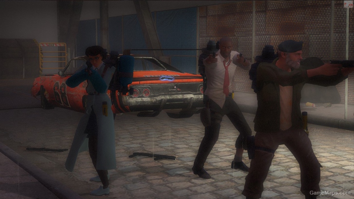 L4D1 Blue Female Medic replaces Zoey