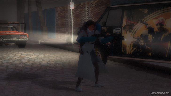 L4D1 Blue Female Medic replaces Zoey