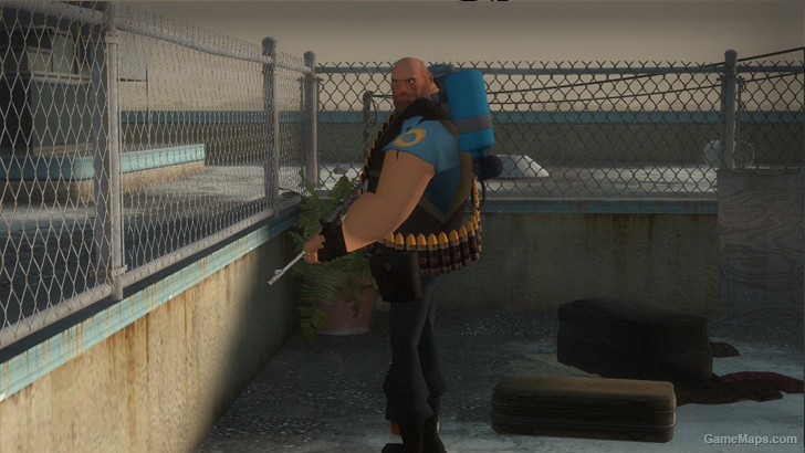 L4D1 Blue Heavy replaces Francis