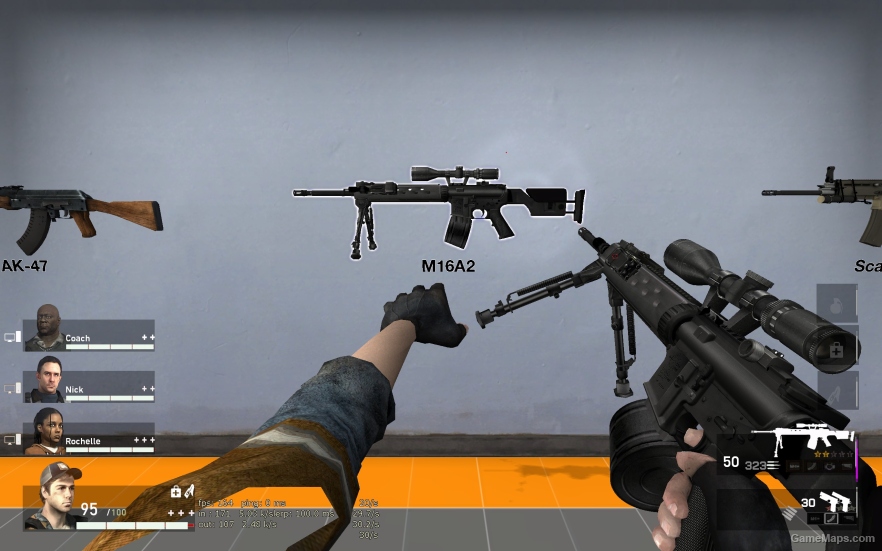 L4D1_BP Down Tacticool M16