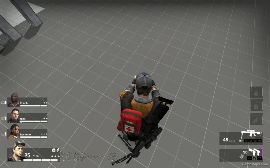L4D1_BP Down Tacticool M16