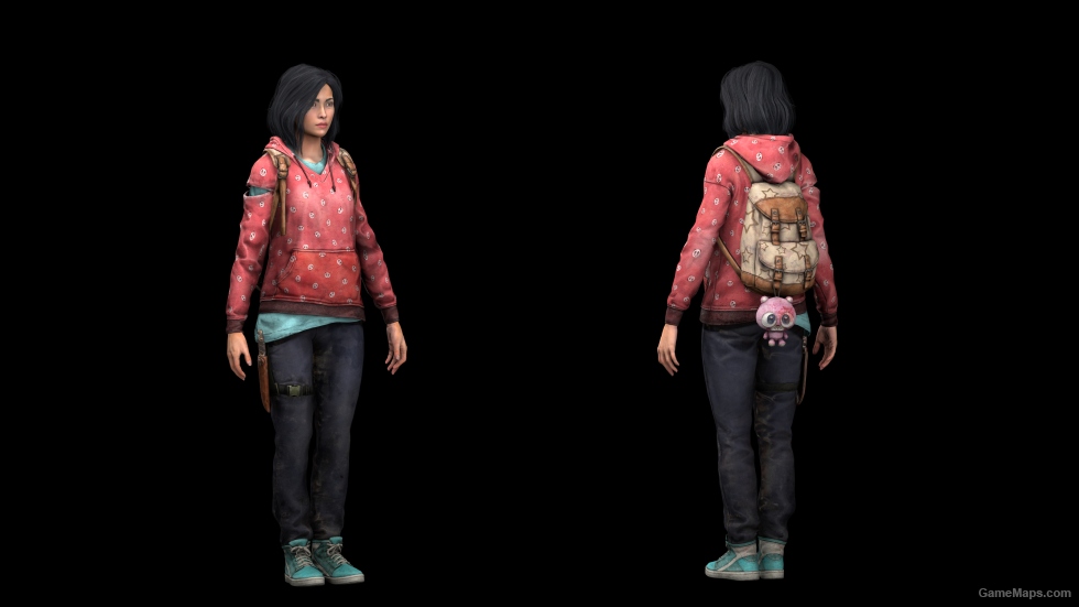 L4D1 Bunko Tatsumi - World War Z - [Zoey]