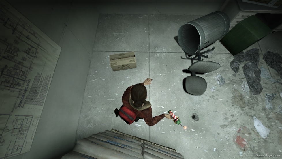 L4D1 Candy Cane pipebomb