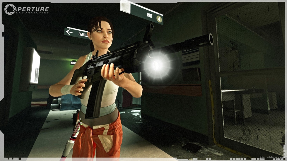 L4D1 CHELL for ZOEY | Portal 2 |