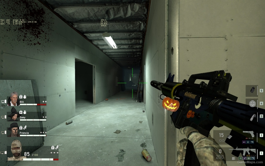 L4D1 Crossfire: M4A1 S Halloween