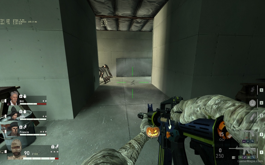 L4D1 Crossfire: M4A1 S Halloween