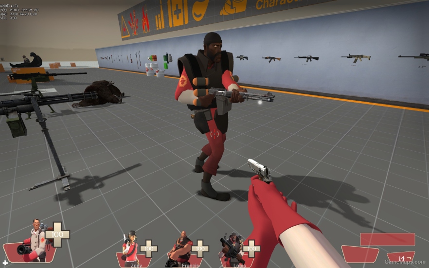 L4D1 Demoman replaces Louis